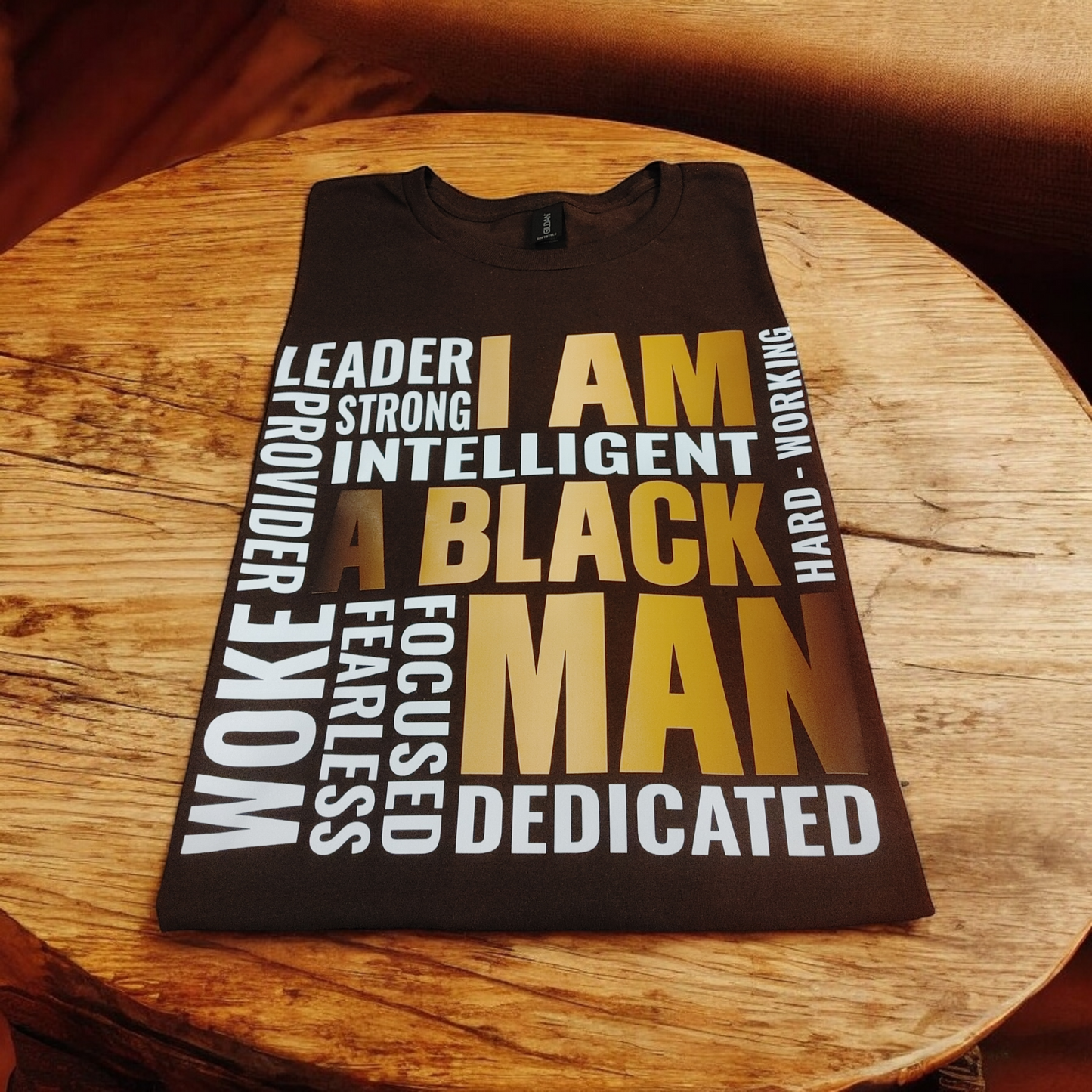 T-Shirt: "I AM A BLACK MAN"